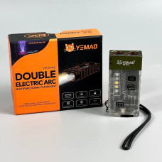 Ліхтар YEMAO YM-M42 (800LM, акум. 350 mAh, запальничка, RGB, світіння в темряві, звуковий сигнал)