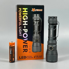 Ліхтар YEMAO YM-А60 (1200LM, 1х18650, 3200mAh, Zoom)