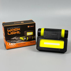 Ліхтар YEMAO YM-B70 White+Red+Blue light (XTE+COB, Li-ion акум., Power Bank, IPX4, Magnetic, Type-C)