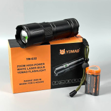 Ліхтар YEMAO YM-G32 (TG, 1x38650, Zoom, Type-C)
