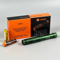 Ліхтар YEMAO YM-M45 White+Red+Green light (XPG+COB, 1x14500, 1xAA, Magnetic, Type-C)