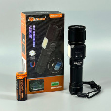 Ліхтар YEMAO YM-S2305C White+Red light (TG+COB, 1x26650, Power Bank, Zoom, Magnetic, Type-C)