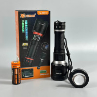 Тактичний ліхтар YEMAO YM-B631-D (2500LM, 1х26650 (5000 mAh), Zoom, лінза для підпалу)