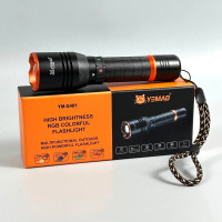 Ліхтар YEMAO YM-G481 (4LED, Li-Ion акумулятор, Zoom, Type-C)