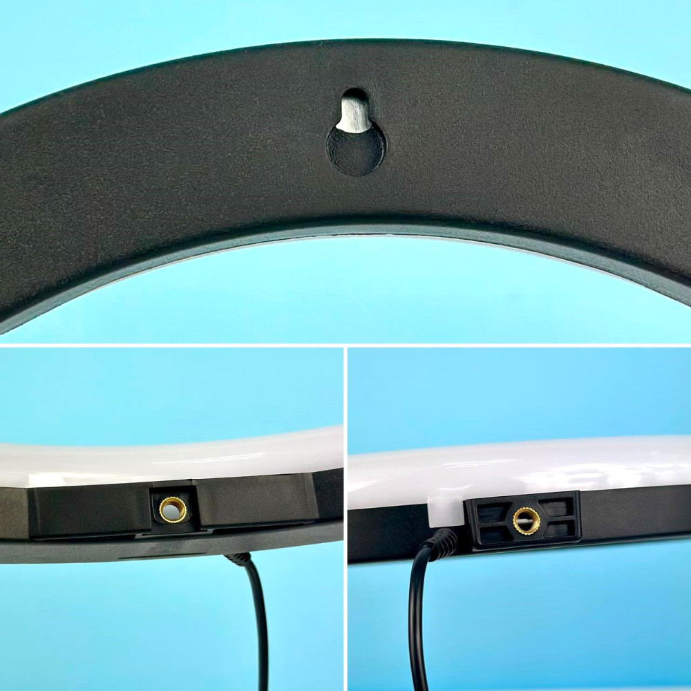 Кільцева світлодіодна Led Лампа 26см MJ26 RGB 10inch із затискачем для телефону
