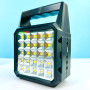Система автономного освітлення та зарядки GD-105 (сонячна панель +ліхтар +3 лампи +power bank) 