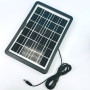 Система автономного освітлення та зарядки GD-103 (сонячна панель +ліхтар +3 лампи +power bank)