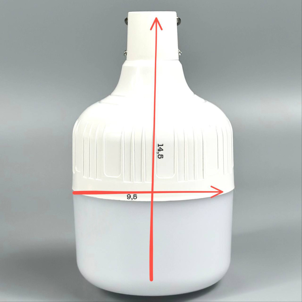 Лампа для кемпінгу BDG-30W 1500mAh (14,5 см)