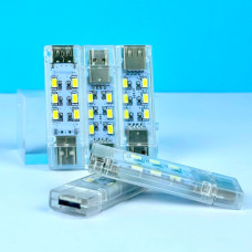 Двосторонній USB-світильник 12LED 4W