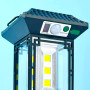 Лампа для кемпінгу CL-T60 LED лампа + сонячна батарея + акумулятор + датчик руху (2*18650)