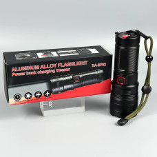 Ліхтар Aluminum Alloy Flashlight XA-B702TG (3*18650, Power Bank, індикація заряду, Zoom, Type-C)