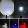 Ліхтар Multifunctional Flashlight BL-X36, P70 + сонячна панель Red, Blue, Purple (Power Bank, zoom, Type-C)