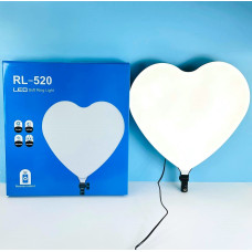Кільцева світлодіодна Led Лампа/ Світильник Серце RL-520 (40*42cm)