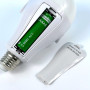 Світлодіодна лампа, для кемпінгу LED FAT-3920 Bulb 20W  (2 акумулятори 18650 - 6500K, патрон)