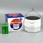 Лампа для кемпінгу New Energy 200W,3600mAh 6800-7300К (+3 акумулятори 18650)+Solar (9,0 см)