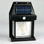 Ліхтар 888-30W (вольфрамова лампа, Motion Sensor, акумулятор 14500, сонячна панель, Type-C)