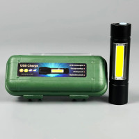 Ліхтар BL-510,1501 (XPE+COB, Li-Ion акумулятор, Micro)