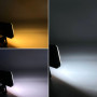 Портативне відеосвітло Led Cube Light Mini з кліпсою для селфі, триколірний режим 500mAh