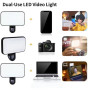 Портативне відеосвітло Led Cube Light Mini з кліпсою для селфі, триколірний режим 500mAh