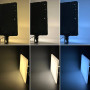 Прямокутна LED лампа Ring Light RL-19 для фотостудії з пультом 2500-7500K (Ra96+) (40,0*28,0 см)