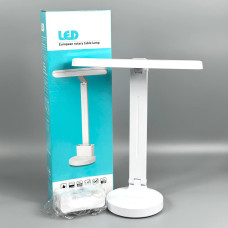 Настільна лампа акумуляторна 672 (3 режими, з підставкою для телефона)