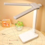 Настільна лампа BKL-L2 з 2 плафонами, 3 режими та регулювання яскравості (800mAh) 25.5см