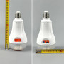 Світлодіодна лампа для кемпінгу LED + Ліхтар HT-998 Bulb 20W (2 акумулятори 18650, патрон, Type-C)