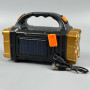 Ліхтар HB-2678 White, Yellow light 28W (Solar panel, Power bank, Type-C)