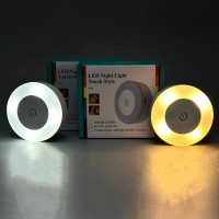 Нічник світлодіодний з сенсорним керуванням, 3 режими, Magnetic, від USB (6см)