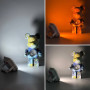 Ліхтар для кемпінгу AY-1068 200W з індикатором, Color light (2 акумулятори 18650)