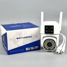 Камера відеоспостереження V380 Pro 2L-V16 з 2-ма Lens, поворотна (WiFi, 2K, 4MP)