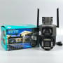 Камера відеоспостереження V380 Pro 2L-S02-4G Sim з 2-ма Lens, поворотна (WiFi, 2K, 4MР)