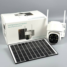 Камера відеоспостереження V380 Pro T7 з сонячною батареєю (WiFi, 1080P, 3MР)