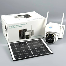 Камера відеоспостереження V380 Pro T7-4G Sim з сонячною батареєю (WiFi, 1080P, 3MР)