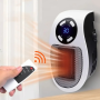 Міні-електрообігрівач у розетку 500W Portable Heater (з пультом керування та LED дисплеєм) (18см)