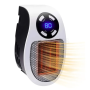 Міні-електрообігрівач у розетку 500W Portable Heater (з пультом керування та LED дисплеєм) (18см)