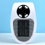 Міні-електрообігрівач у розетку 500W Portable Heater (з пультом керування та LED дисплеєм) (18см)