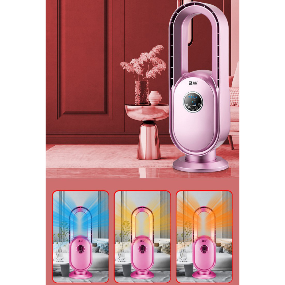 Підлоговий тепловентилятор ( тепло, холод) Camel ZG-NSB-2000 з пультом керування та LED дисплеєм 2000W (обертається на 180°) (67,5*22,5*14,0 см)