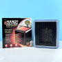 Настільний керамічний обігрівач Handy Heater 1500W (з RGB підсвічуванням і фільтром) (17см)