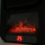 Настільний керамічний обігрівач Fireplace Fan Heater 1000W (з підсвічуванням та пультом керування) (24 см)