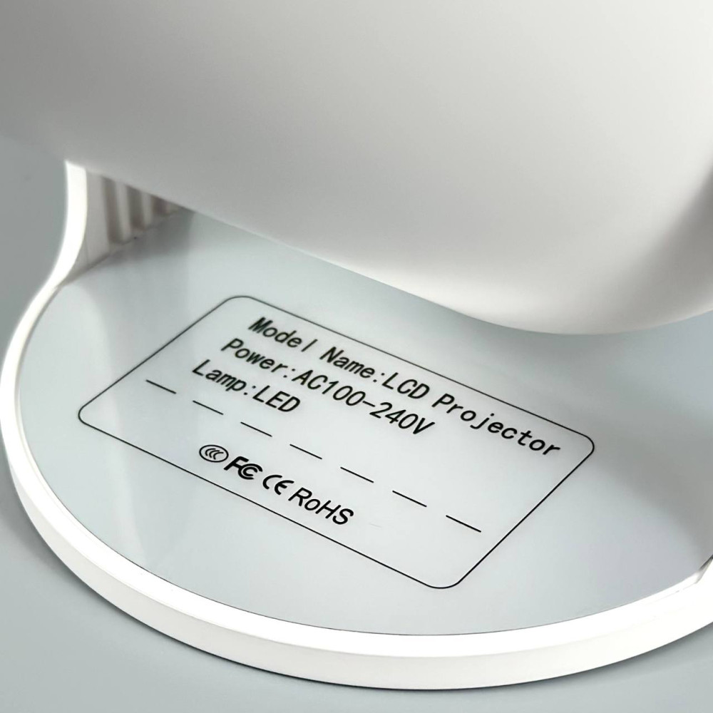 Проектор AMX100 (Android 12,120 lumen, Bluetooth+WiFi, 1280*720P)