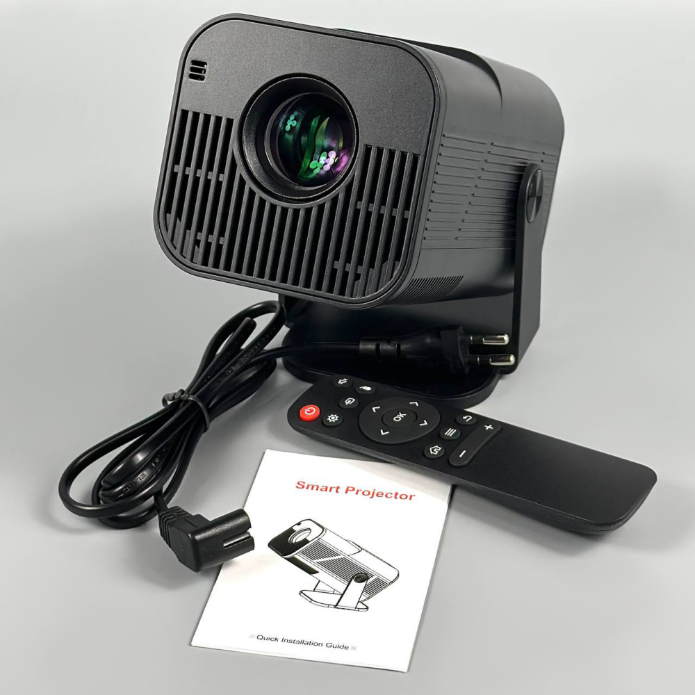 Проектор AMX500 (Android 12, 120 lumen, Bluetooth+WiF, 1280*720P)