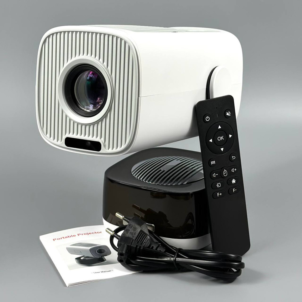Проектор K6-KTV (Android 13, 4K, 500 Ansi, Bluetooth+WiFi, 1080P)