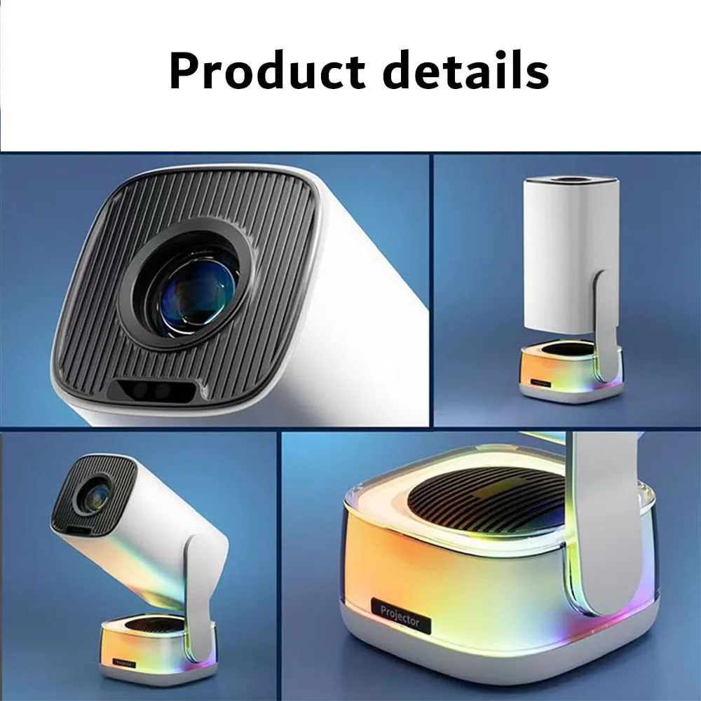 Проектор K6-KTV (Android 13, 4K, 500 Ansi, Bluetooth+WiFi, 1080P)
