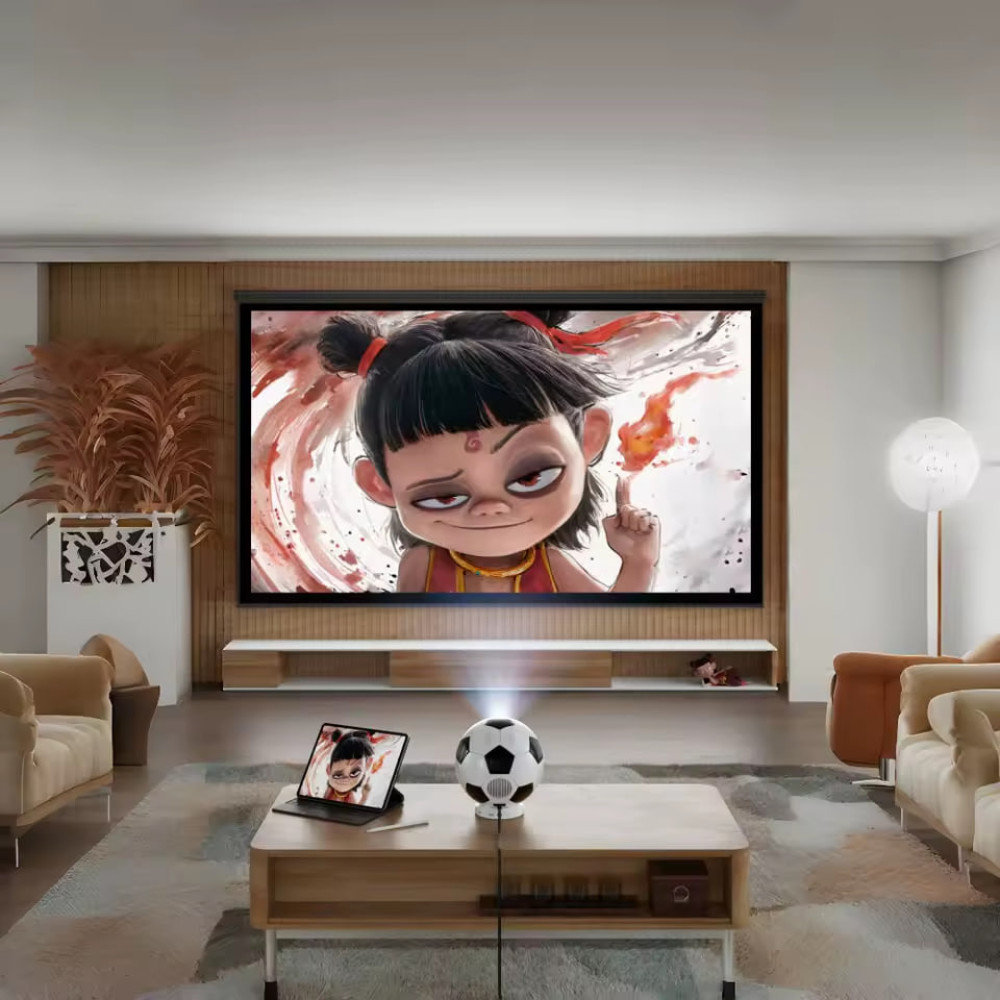 Проектор K7-KTV (Android 13, 4K, 500 Ansi, Bluetooth+WiFi, 1080P)