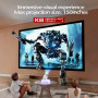 Проектор K8-KTV (Android 13, 4K, 500 Ansi, Bluetooth+WiFi, 1080P)
