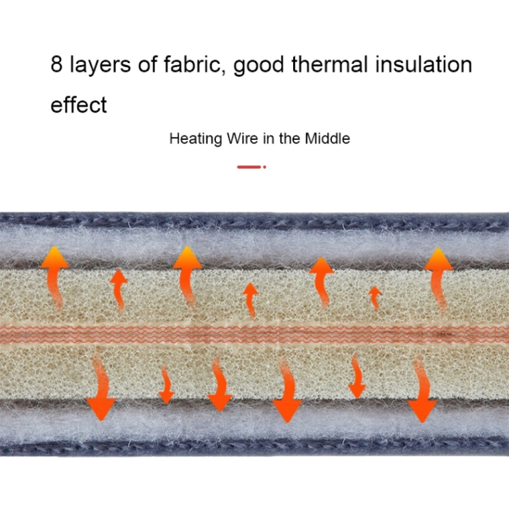 Електрогрілка-килимок (45*45 см) з таймером та 3 режими температури від USB 