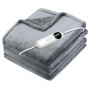 Електрична ковдра Soft fleece (130*150см) з таймером та 10 режимів температури від 220V