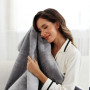 Електрична ковдра Soft fleece (130*150см) з таймером та 10 режимів температури від 220V