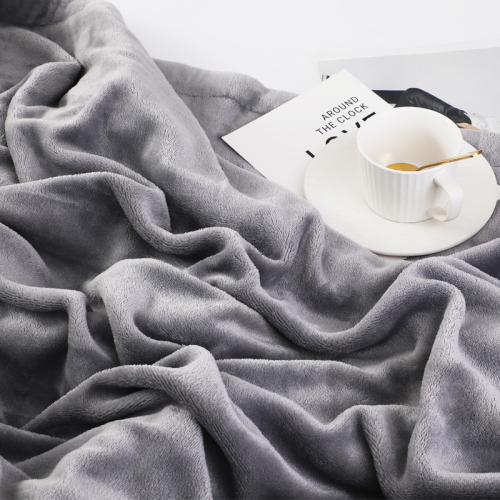 Електрична ковдра Soft fleece (130*150см) з таймером та 10 режимів температури від 220V